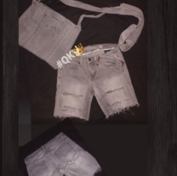 3pc Denim cross over bag set - Picture 1 of 1